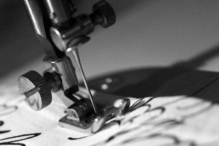 sewing machine overlocker selective focus