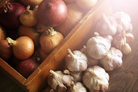 Red cabbage cutted in quarterの写真素材