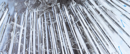 Ice background, narural outdoor object, so close