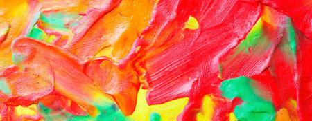 Multicolored plasticine background, textureの写真素材