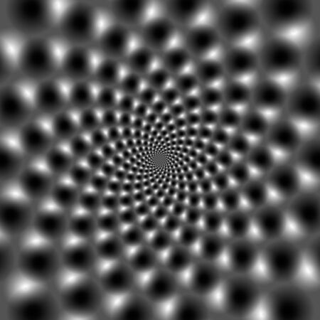 Optical illusion abstract background.のイラスト素材