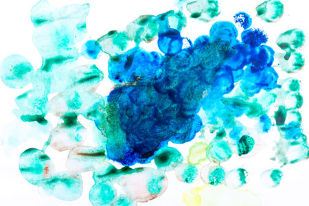 Bright multi-colored artistic background image. Abstract painting. Contemporary art. Children's...