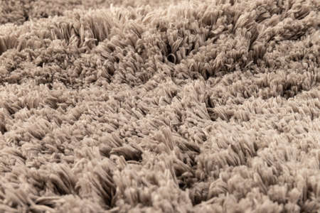 Gray chenille soft bath mat texture background. Bath Accessories. Close up.の写真素材