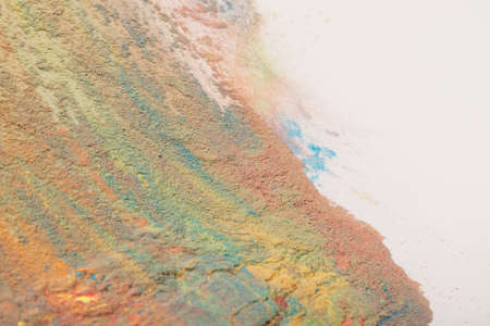 Celebrate Festival Holi. Abstract colorful powder background. Holi paint.の写真素材