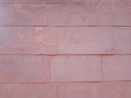 Metal red paint old cracked background, wall background