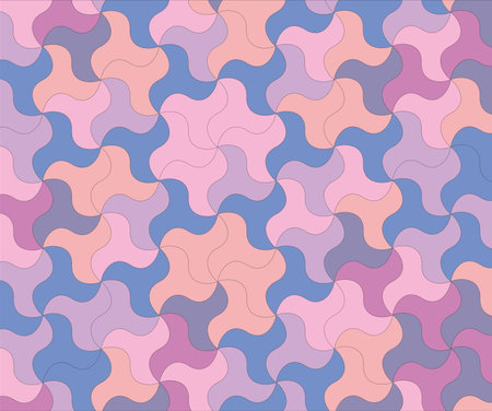 decorative abstract background vector patternのイラスト素材