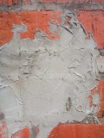 Gray paint old cracked background, wall background