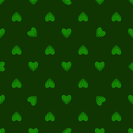 Seamless vector pattern of watermelons. Illustration in cartoon style. Decorative bright fruits for...