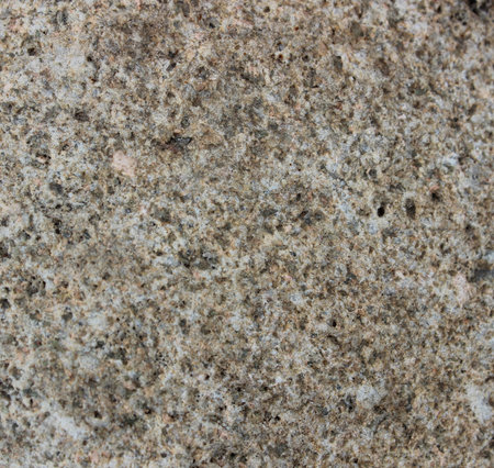 Photo Gray stone texture with small granules closeup