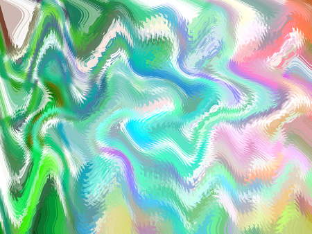 Abstract pastel soft colorful smooth blurred textured background off focus toned in green colorの写真素材