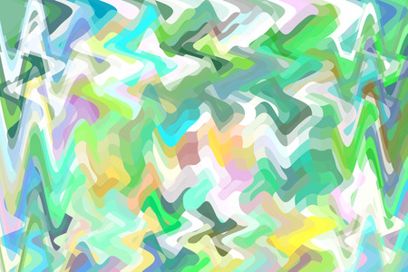 Abstract pastel soft colorful smooth blurred textured background off focus toned in green colorの写真素材