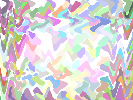 Abstract pastel soft colorful smooth blurred textured background off focus toned in green colorの写真素材