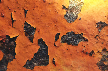 Abstract steel iron texture background in grunge style closeup