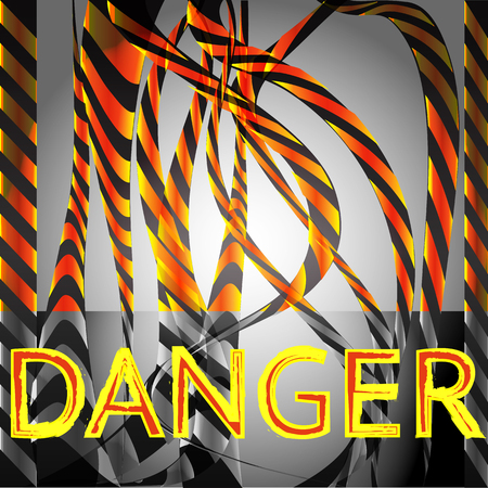 Pattern for banner design. Wave vector symbol background. Danger vector sign concept.の写真素材