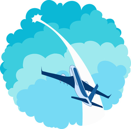 aircraftのイラスト素材