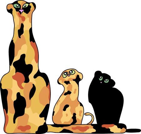 pantherのイラスト素材