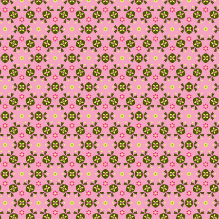 Abstract decorative stylized sweets Cute baby fabric and paper print in pastel muted tonesの写真素材