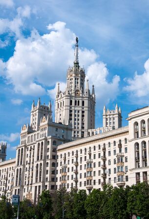 Stalin's house in Moscow, Russia, landmarkの写真素材