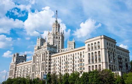 Stalin's house in Moscow, Russia, landmarkの写真素材