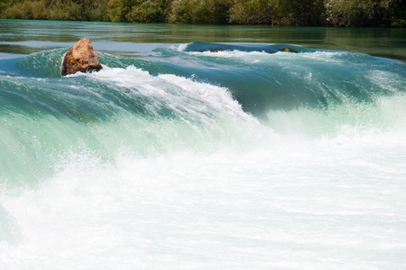 Manavgat Waterfall. Turkey, Antalya Provinceの写真素材