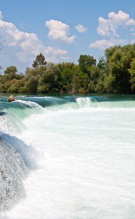 Manavgat Waterfall. Turkey, Antalya Provinceの写真素材