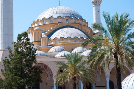 The mosque in the town of Manavgat. Turkey.