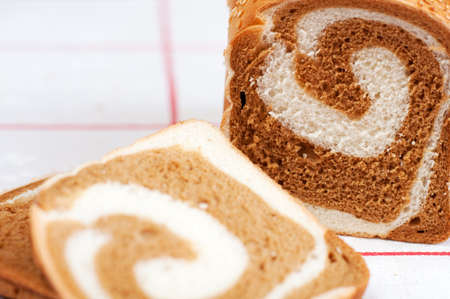 A delicious loaf with sesame seeds.