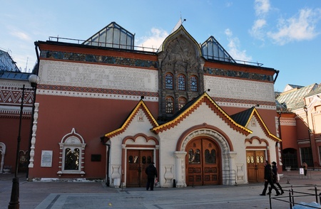 Moscow, Russia. The State Tretyakov Gallery.の写真素材