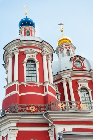 Moscow. Russia. Temple Martyr Clementの写真素材
