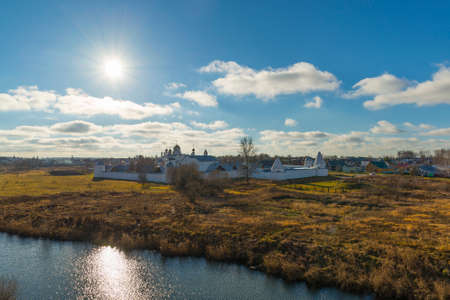 St. Pokrovsky female monastery in a Suzdal. Golden Ring of Russia Travelの写真素材