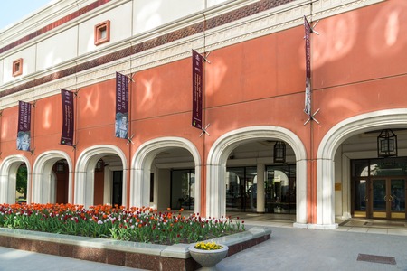Moscow, Russia -May 14.2016. Engineering Building of the Tretyakov Gallery in Lavrushinsky Laneのeditorial素材