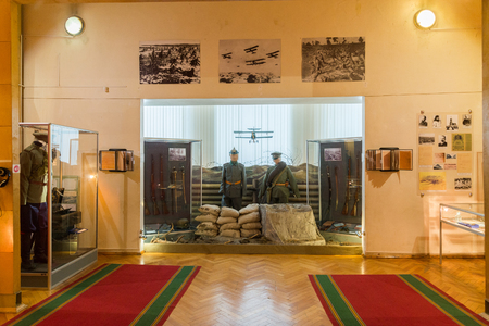 Volgograd, Russia - November 04, 2016. The interior of the memorial and historical museumのeditorial素材
