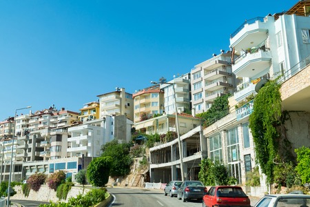 Finike, Turkey - June 20.2014. General view of city in summer, capital city of oranges growingのeditorial素材