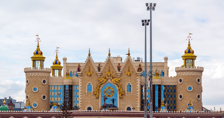 Kazan, Russia - March 28.2017.The Tatar State Puppet Theater - Ekiyatのeditorial素材