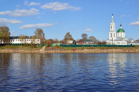 Church of the Great Martyr Catherine of the St. Catherine's Convent in Tver, Russiaの写真素材