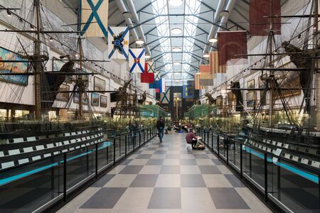 St. Petersburg, Russia - June 02. 2017. Naval Museum in Kryukov Barracksのeditorial素材