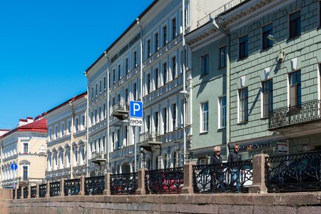 St. Petersburg, Russia - June 4 2017. A Hotel Kempinski Moika 22のeditorial素材
