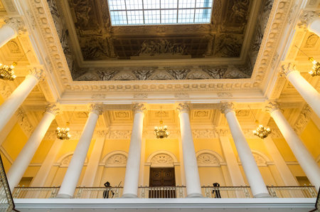 St. Petersburg, Russia - June 2 2017. interior of a Russian Museum of the Emperor Alexander IIIのeditorial素材