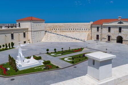 Sevastopol, Crimea - July 3, 2019. Konstantinovskaya Battery - Museum and Exhibition Complex - on site of military fortressのeditorial素材