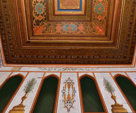 Bakhchisaray, Crimea - July 2.2019. Divan Hall - State Council Meeting Room - in Khan Palaceのeditorial素材