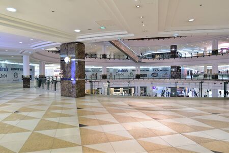 Doha, Qatar - Nov 18. 2019. Doha City Center - A Shopping Center. Interior