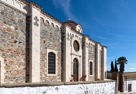 The Agia Marina church in Eptagonia, Cyprus