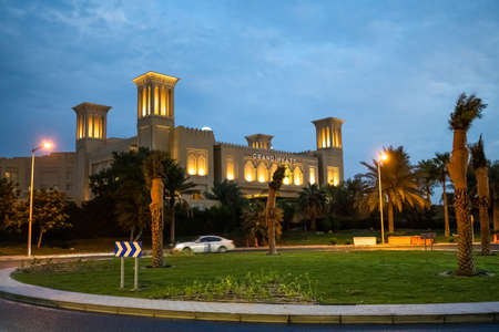 Doha, Qatar - Nov 19. 2019 Grand Hyatt is Hyatt Hotels Corporation - American multinational hospitality companyのeditorial素材