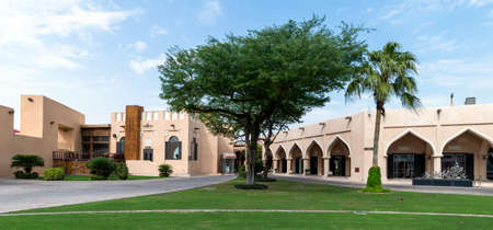 Doha, Qatar - Nov 20. 2019. General form of the Katara Cultural Villageのeditorial素材