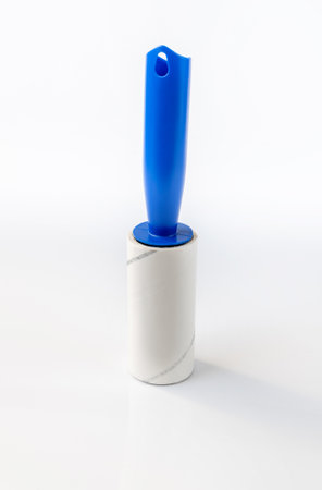 Hair Remover Brush for Clothes on white backgroundの写真素材