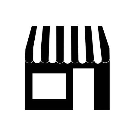 shop icon or logo isolated sign symbol vector illustration - high quality black style vector iconsのイラスト素材
