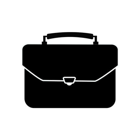 briefcase black and white icon. High quality black style vector iconsのイラスト素材