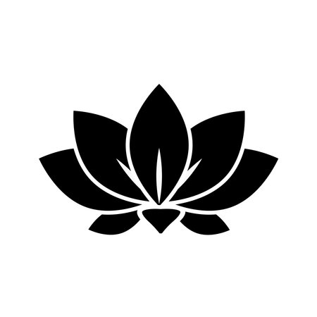 Lily Icon vector illustration flat. High quality black style vector iconsのイラスト素材