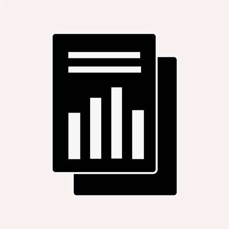 Report icon  isolated sign symbol vector illustration - high quality black style vector iconsのイラスト素材