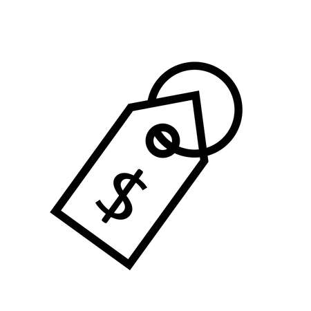Price Tag Icon Vector Design Symbol Illustrationのイラスト素材